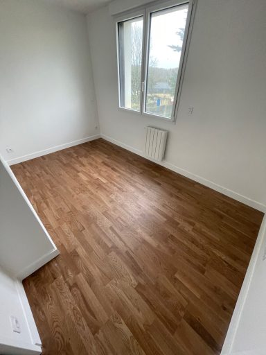 Chambre parquet bois contre collé Languidic